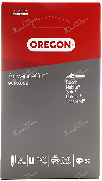 Chaine Oregon 52 maillons 3/8 1.1mm