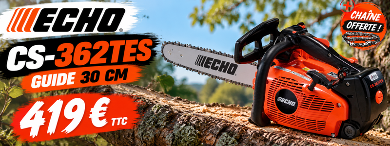 Promotion Elagueuse Cs 362 TES 30 cm + 2 chaînes offertes