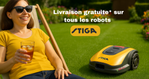 Robot Stiga Livraison gratuite en point relais en France métropolitaine.