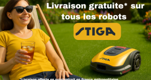 Robot Stiga Livraison gratuite en point relais en France métropolitaine.