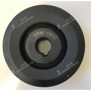 POULIE CENTRALE LAME DELMORINO SRM195D - TONDEUSE DELMORINO PRM120 - SRM120