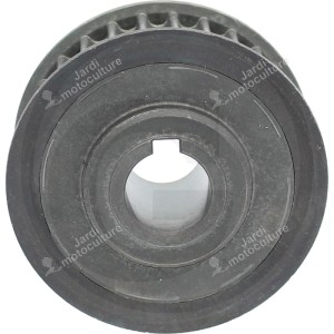Poulie dentée 28 dents, pour arbre porte-lames  125601562/0, 25601562/0, 1136-0914-01