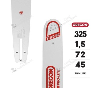 GUIDE DE TRONÇONNEUSE OREGON 188VXLGK041 VERSACUT 45 CM