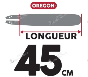 GUIDE DE TRONÇONNEUSE OREGON 188VXLGK041 VERSACUT 45 CM