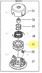 Bobine Metal Z ECHO P022054200