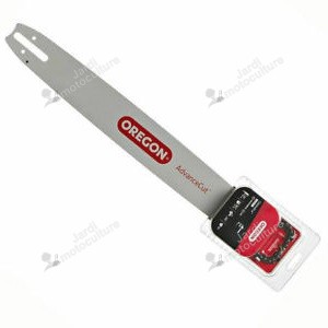 Pack de 1 guide 188SFHD009 + 2 chaînes 73DPX068E OREGON pour Alpina, Dolmar, Husqvarna, Makita...