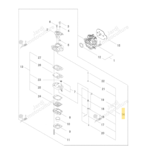 Kit valves Echo 6090898360