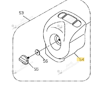 Couvercle Echo A232000840