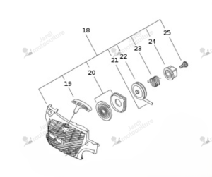 Lanceur complet Echo A051001302