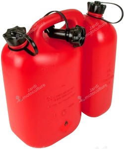 bidon double rouge 5-3L