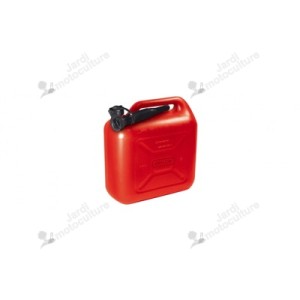Jerrican de 10 litres rouge Oregon