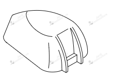 Couvercle Echo A232000181