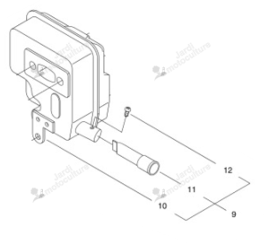 Pot d'échappement Echo A030000190