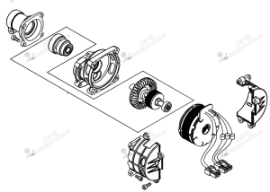 Moteur complet Echo A054000260