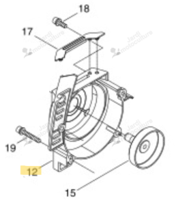 Couvercle Echo A172001370