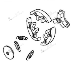 Embrayage complet Echo A056000050