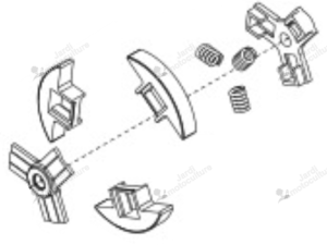 Embrayage complet Echo A056000620