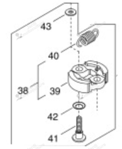 KIT EMBRAYAGE Echo A056000470