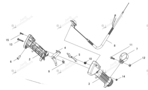 Accélérateur Echo & Shindaiwa C044000960