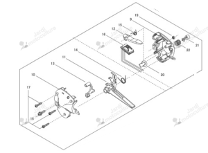 Accélérateur Echo & Shindaiwa C044000850