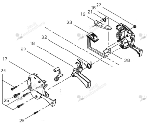 Accélérateur Echo & Shindaiwa C044000450
