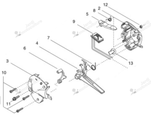 Accélérateur Echo & Shindaiwa C044000720