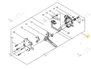 Poignée de Gaz T Echo & Shindaiwa C044000630