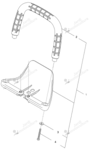 Poignée AV Echo & Shindaiwa C040000420