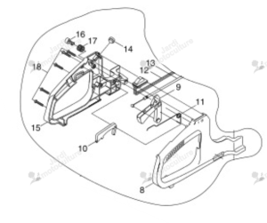 Poignée AR Echo & Shindaiwa C041000040