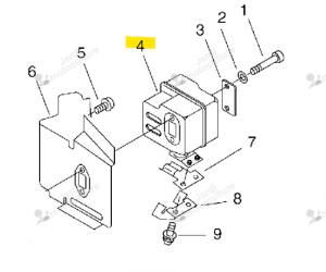 Pot d'Échappement Echo & Shindaiwa A300000600