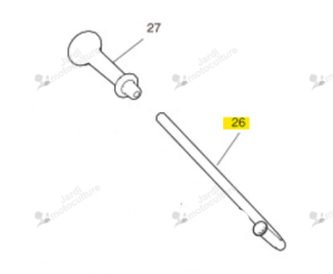 Guide Corde Echo & Shindaiwa A510000190
