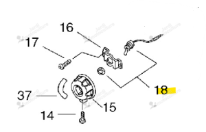 Interrupteur Echo & Shindaiwa A440000420