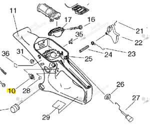 Interrupteur Echo & Shindaiwa A440000430