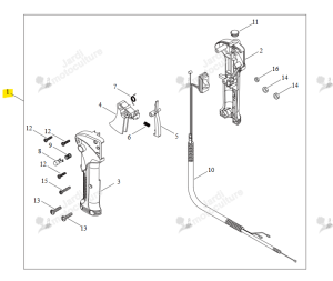 ACCELERATEUR Echo & Shindaiwa C044000842