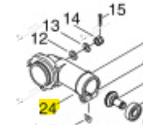 Boîtier Réducteur Echo & Shindaiwa C531000700