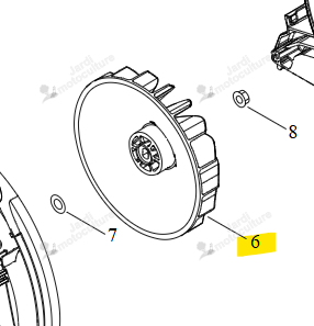 Ventilateur Echo & Shindaiwa E100000280