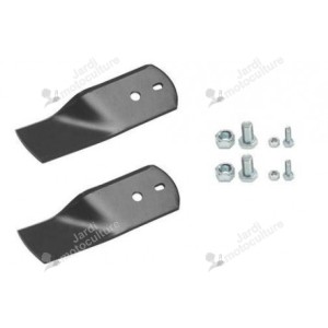 Kit de deux embouts de lames Stiga VILLA ET PARK 92 ET 107CM 1134-9123-01