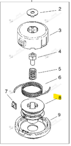 BOBINE FIL Echo & Shindaiwa P022000700