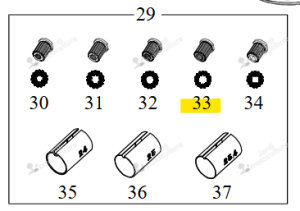 Adaptateur 8-9 Echo & Shindaiwa TKA04Y
