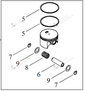 KIT PISTON Echo & Shindaiwa P100004740