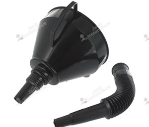 Entonnoir en plastique Ø: 165mm - Livré avec Filtre & flexible.