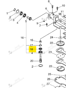 Engrenage Echo & Shindaiwa V651000060