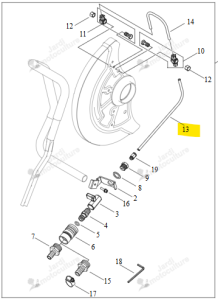 Tube Echo & Shindaiwa V471002840