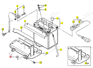 Silentbloc Iseki 1421-603-004-00