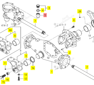 Orifice Iseki 1597-501-001-10