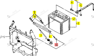 TIRANT AVANT ISEKI 1427-621-004-00