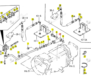 Embout Iseki 1434-503-004-10