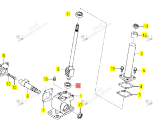Roulement ISEKI 1427-406-007-00