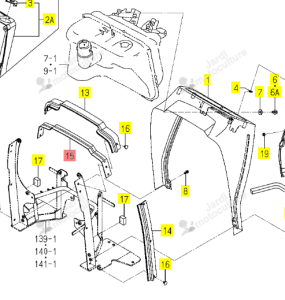 Armature ISEKI 1614-603-008-00