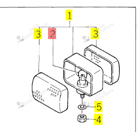 Ampoule ISEKI 1444-621-242-00